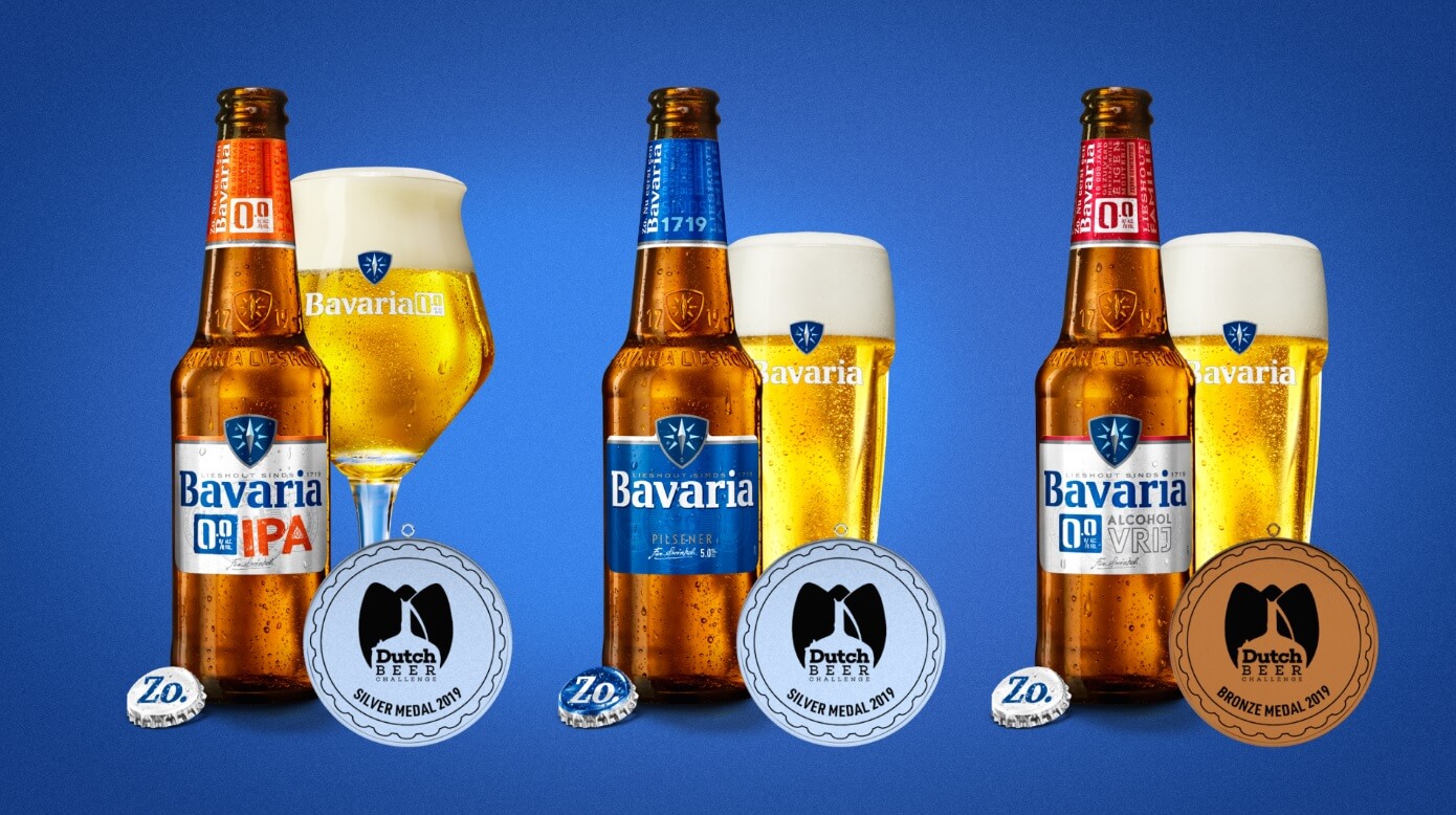 Missionaris Vrijlating vangst Bavaria driemaal in de prijzen met pils en alcoholvrije bieren - Bier!  magazine | Magazine over speciaalbier