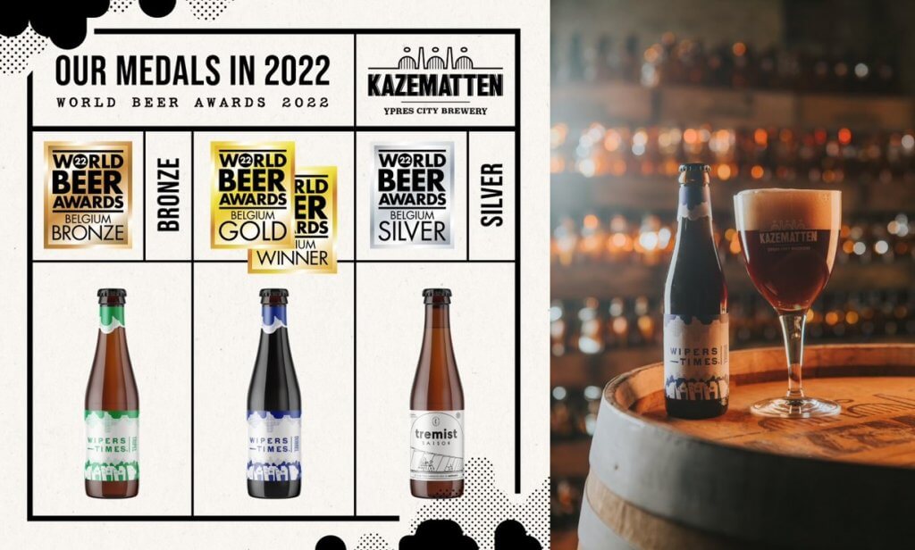 Wipers Times Dubbel verkozen tot ‘Beste Dubbel Bier Van België’ Bier