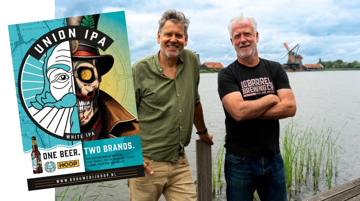 Brouwerij HOOP en Leeghwater lanceren samen de UNION IPA